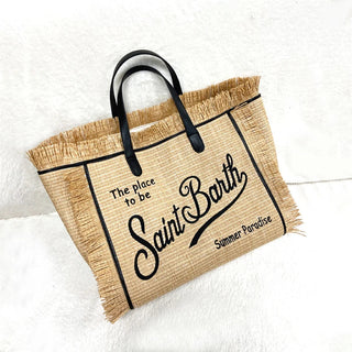 Saint Barth Brand Women's Bag 2024 Trend Tassel Street Tote Bag Alodia Store