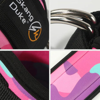 1Pcs Fitness Ankle Straps Adjustable D-Ring Foot Support Cuffs Gym Leg Strength Workouts Pulley With Buckle Camouflage Straps Alodia Store