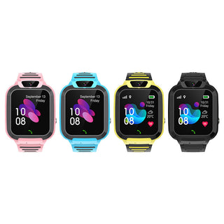 2G Kids Smart Watch SOS Call LBS Tracker Location Sim Card Kid Watch Camera Voice Chat IP68 Waterproof Smartwath Alodia Store