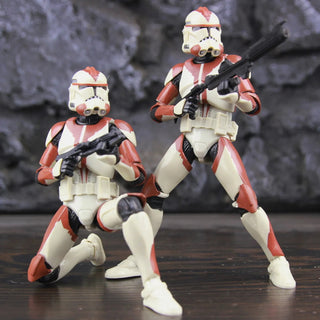 Star Wars 104th 212th 442nd 332nd 501st 6" Action Figure ARC ARF Trooper Shock Asohka Commander Phase 2 Episode II Clone Toys Alodia Store