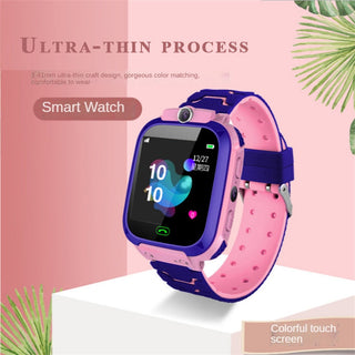 Kids Smart Watch 2023 New SOS Smartwatch For Children Sim Card LBS Location Photo Waterproof Gift For Boys and Girls IOS Android Alodia Store