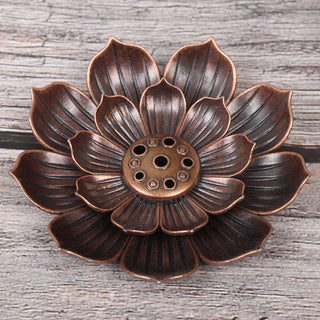 1PCS Alloy Incense Burner Stick Holder Buddhism Alodia Store