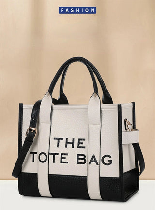 Women's Tote Bag 2024 New Leather Letters Shoulder Alodia Store
