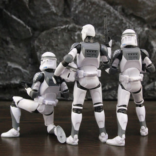 Star Wars 104th 212th 442nd 332nd 501st 6" Action Figure ARC ARF Trooper Shock Asohka Commander Phase 2 Episode II Clone Toys Alodia Store