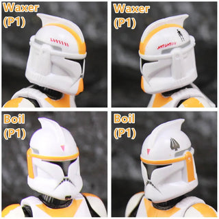 Star Wars 104th 212th 442nd 332nd 501st 6" Action Figure ARC ARF Trooper Shock Asohka Commander Phase 2 Episode II Clone Toys Alodia Store