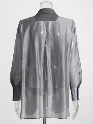 Women Notched Collar Long Sleeve Lace Up Loose Blazers Alodia Store