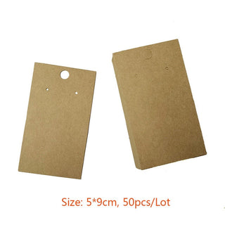 Fashion Wood Jewelry Display Necklace Charms Jewelry Display Tray Pendant Earrings Card Style Pendant Display Card Alodia Store