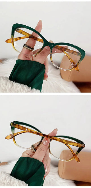 Anti Blue Light Blocking Cat Eye Oculos Mujer Glass Women Brand Fashion Luxury Designer Optical Eyeglasses Frame Classic Eyewear Alodia Store