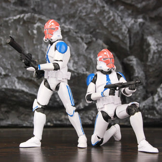 Star Wars 104th 212th 442nd 332nd 501st 6" Action Figure ARC ARF Trooper Shock Asohka Commander Phase 2 Episode II Clone Toys Alodia Store