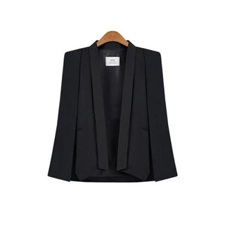 Coat Women Lapel Split Cloak Jacket Alodia Store