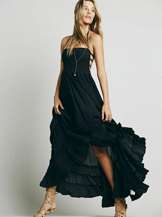 Summer Women Backless VERGOODR Smock dress Alodia Store