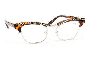 Diamond Ladies Elegant Cat Eye Reading Glasses Resin Lenses Women Crystal Rhinestone Decoration Presbyopic Eyewear for Elder Alodia Store