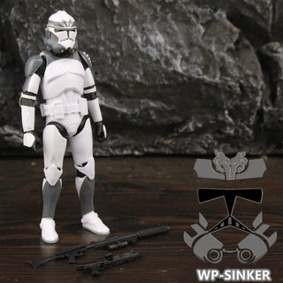 Star Wars 104th 212th 442nd 332nd 501st 6" Action Figure ARC ARF Trooper Shock Asohka Commander Phase 2 Episode II Clone Toys Alodia Store