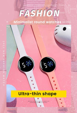 M3 Kids Digital Watches Adjustable Silicone Strap Waterproof Children's Watch Boys Sports Wrist Electronic Smart Watch For Kids Alodia Store