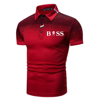 Men Polo Men Shirt Short Sleeve Polo Shirt Print Polo New Clothing Summer Streetwear Casual Fashion Men tops ALODIA STORE