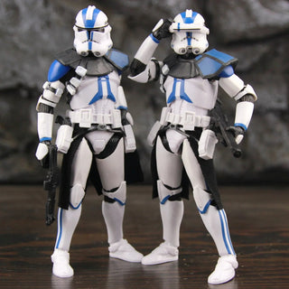 Star Wars 104th 212th 442nd 332nd 501st 6" Action Figure ARC ARF Trooper Shock Asohka Commander Phase 2 Episode II Clone Toys Alodia Store