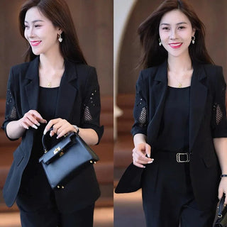 Women's Pants Suit Office Set blazer Alodia Store