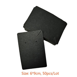 Fashion Wood Jewelry Display Necklace Charms Jewelry Display Tray Pendant Earrings Card Style Pendant Display Card Alodia Store