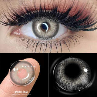AMARA 1 Pair Colored Contact Lenses Natural Look Brown Eye Lenses Gray Contact Blue Lenses Fast Delivery Green Eye Alodia Store