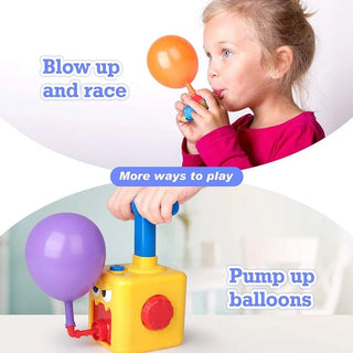 Balloon Launcher Car Toy Set Children's Balloon Launcher Toy Force Car Balloon Launcher Toys Kid's Preschool Educational Gifts Alodia Store