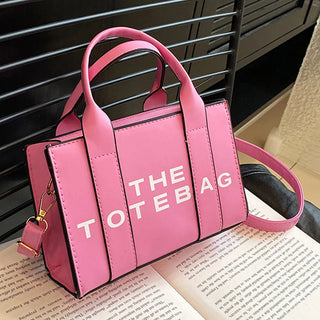 Women Tote Bag Contrast Letters Fashion Ladies Alodia Store