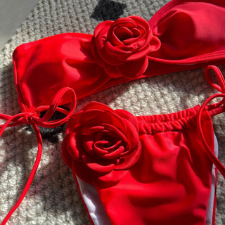 Summer Women Bikinis Strapless Brazilian Thong Biquini Traje Alodia Store