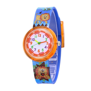 Cartoon bee flower watch children fashion casual unicorn pony kids quartz watches for student boys girls clock girl watch Alodia Store