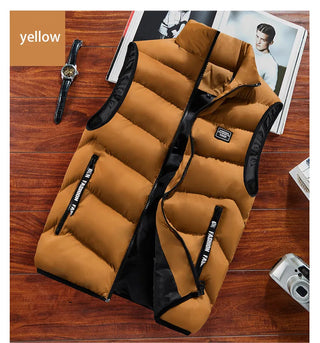 Casual Fashion Sleeveless Vest Men Jacket ALODIA STORE