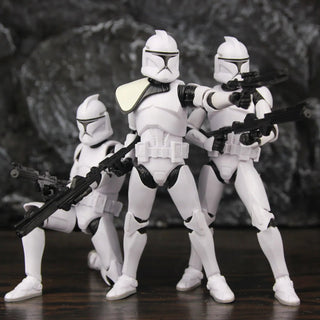 Star Wars 104th 212th 442nd 332nd 501st 6" Action Figure ARC ARF Trooper Shock Asohka Commander Phase 2 Episode II Clone Toys Alodia Store