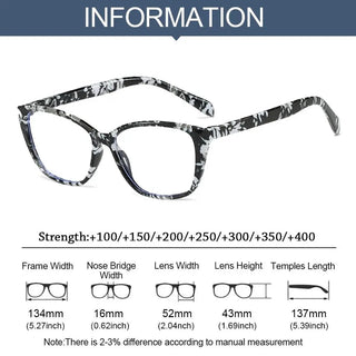 Men Women Vintage Portable Elegant Eye Protection Ultra Light Frame Anti-Blue Light Eyeglasses Reading Glasses Alodia Store