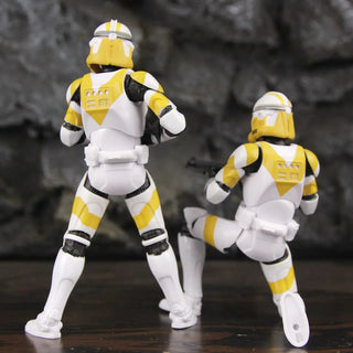 Star Wars 104th 212th 442nd 332nd 501st 6" Action Figure ARC ARF Trooper Shock Asohka Commander Phase 2 Episode II Clone Toys Alodia Store