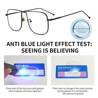 Blue Light Blocking Women Designers Eyeglasses Optical Spectacle Computer Eye Protection Glass Fashion Eyewear Alodia Store