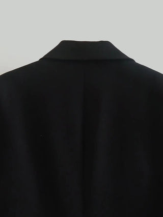 TRAF 2024 Long Sleeve Blazers for Women Coat Alodia Store