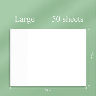 50sheets Transparent Posted it Sticky Note Pad alodia store