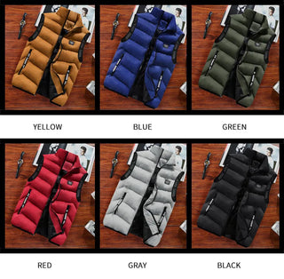 Casual Fashion Sleeveless Vest Men Jacket ALODIA STORE