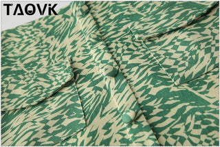 Camouflage Suede Skirt Suits Sexy Skinny CropTops+ Bodycon Outfits 2-Piece Set alodia store