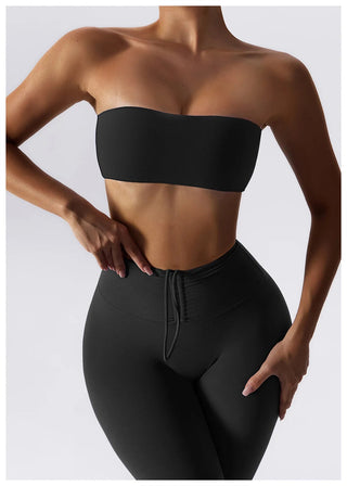 Yoga Set 2 Piece High Waist Leggings Sports Bra Women's Tracksuit Gym Workout Push Up Running Clothes Sportswear Fitness Suit Alodia Store
