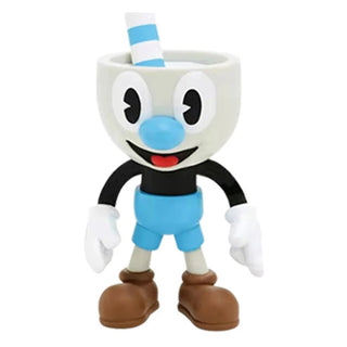 9-10cm 6pcs/Lot Cuphead Mugman The Chalice PVC Action Figure Model Toys Cute Cartoon Doll Gifts For Kid Children Christmas Alodia Store