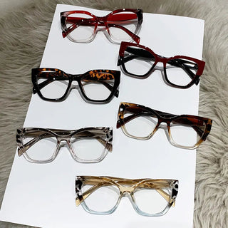 Cat Eye Glasses Blue Light Blocking Computer Eye Protection Women Designers Eyeglasses Optical Spectacle Glass Fashion Eyewear Alodia Store