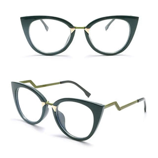 1Pc Anti Blue Light Blocking Cat Eye Oculos Mujer Glass Women Brand Fashion Designer Optical Eyeglasses Frame Classic Eyewear Alodia Store
