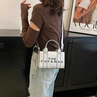 Women Tote Bag Contrast Letters Fashion Ladies Alodia Store