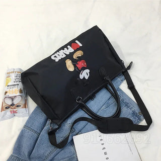 Disney Mickey's New Travel Bag Large-capacity  Oxford Cloth High-quality Men's and Women's Handbags Alodia Store