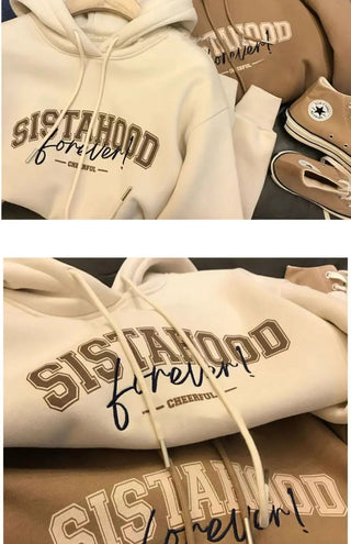 New in Hoodies & Sweatshirts Retro Women 2023 Pullover Y2k Fashion Korea Cute Tops Vintage Clothes Winte Korean Style Longsleeve Alodia Store