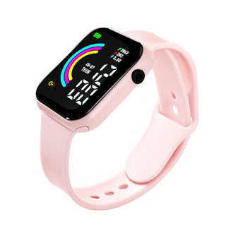 Child Watch Ultra Light LED Digital Watch for Kids Boy Girl Sports Military Silicone Wristband Electronic Clock relogio infantil Alodia Store