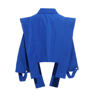 DEAT 2023 Autumn Women's Coat New Fashion Turn-down Collar Solid Alodia Store