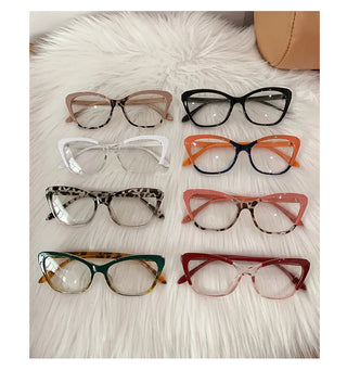 Anti Blue Light Blocking Cat Eye Oculos Mujer Glass Women Brand Fashion Luxury Designer Optical Eyeglasses Frame Classic Eyewear Alodia Store
