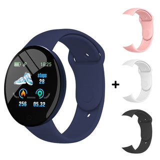 D18 Pro Smart Watch Men Women Bluetooth Fitness Tracker Bracelet Sport Heart Rate Blood Pressure Kids Smartwatch for IOS Android Alodia Store