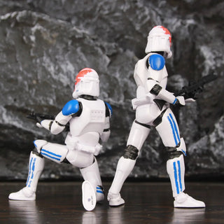 Star Wars 104th 212th 442nd 332nd 501st 6" Action Figure ARC ARF Trooper Shock Asohka Commander Phase 2 Episode II Clone Toys Alodia Store