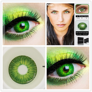 AMARA 2pcsCosplay Anime Eyes Lenses for Eyes AYY Series Makeup Sharingan Beauty Contact Lenses Eye Cosmetic Color Lens Eyes Alodia Store