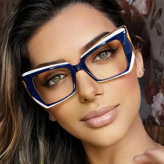 Cat Eye Glasses Blue Light Blocking Women Designers Eyeglasses Optical Spectacle Computer Eye Protection Glass Fashion Eyewear Alodia Store